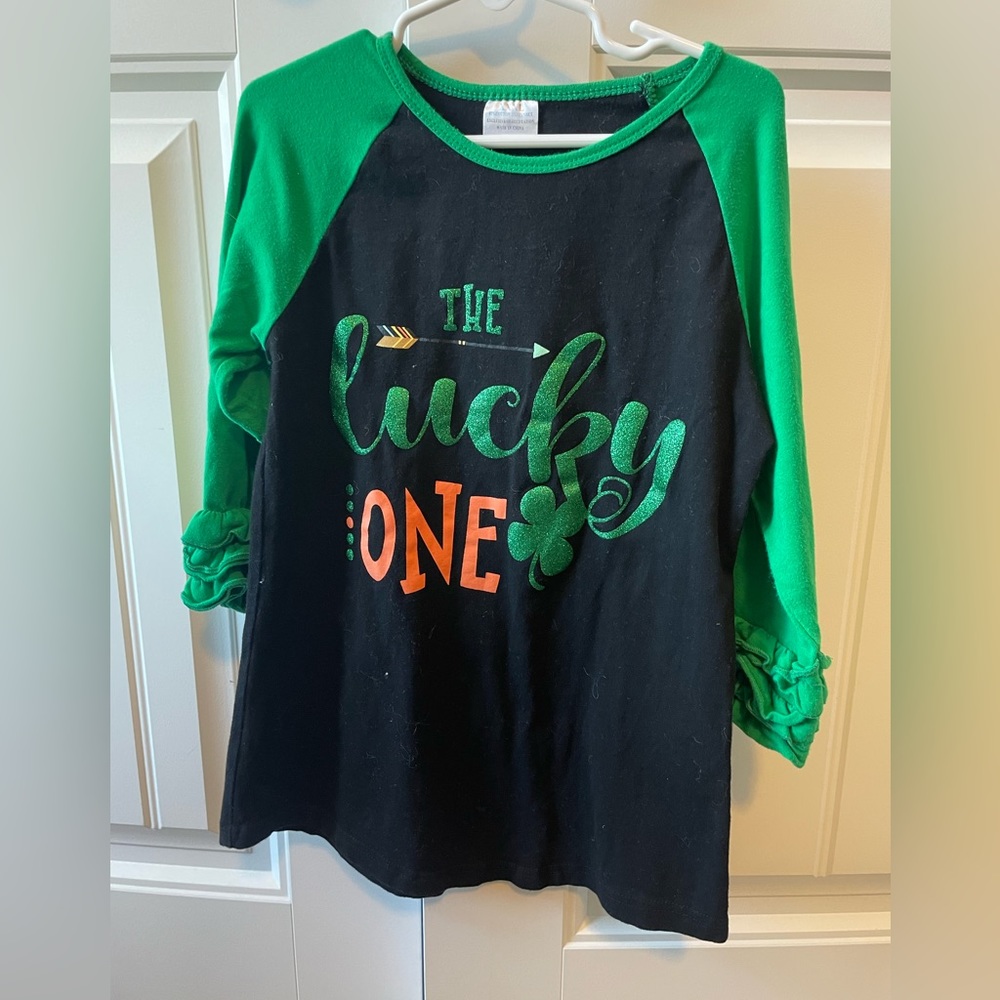 St. Patrick’s Day shamrock dress/tunic